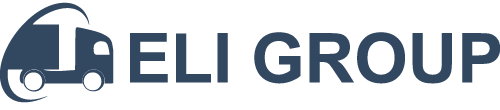 ELI GROUP logo featuring a truck design and modern typography representing transportation and logistics services for 2 key industries